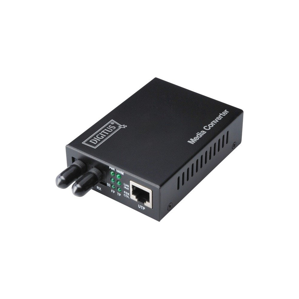 Digitus Convertitore Media Gigabit Ethernet , RJ45 / ST