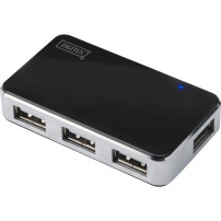 Digitus Hub 4 porte USB 2.0, Hub USB