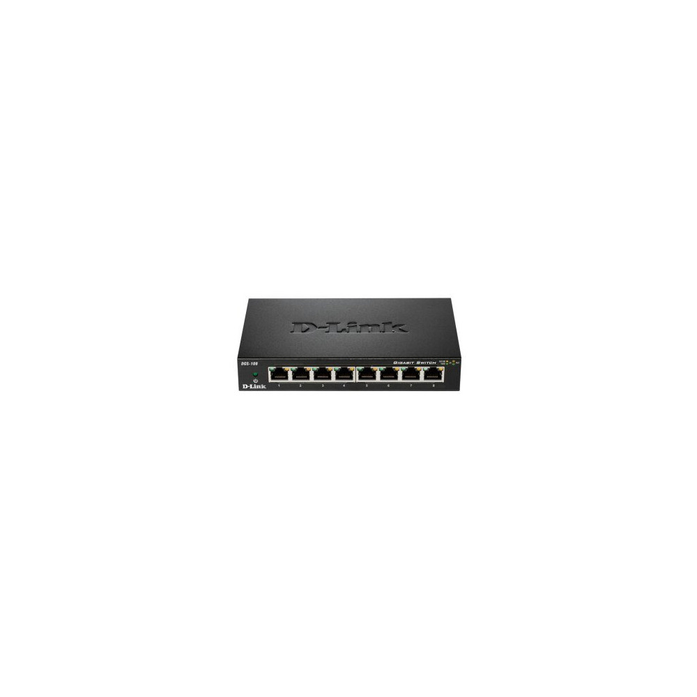 Switch di rete D-Link DGS-108 non gestito nero