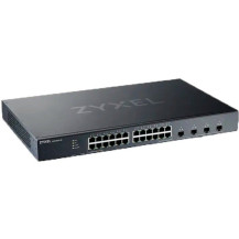 Zyxel XGS1935-28-EU0101F switch di rete Gestito L2+/L3 Gigabit Ethernet (10/100/1000) 1U Nero, Interruttore