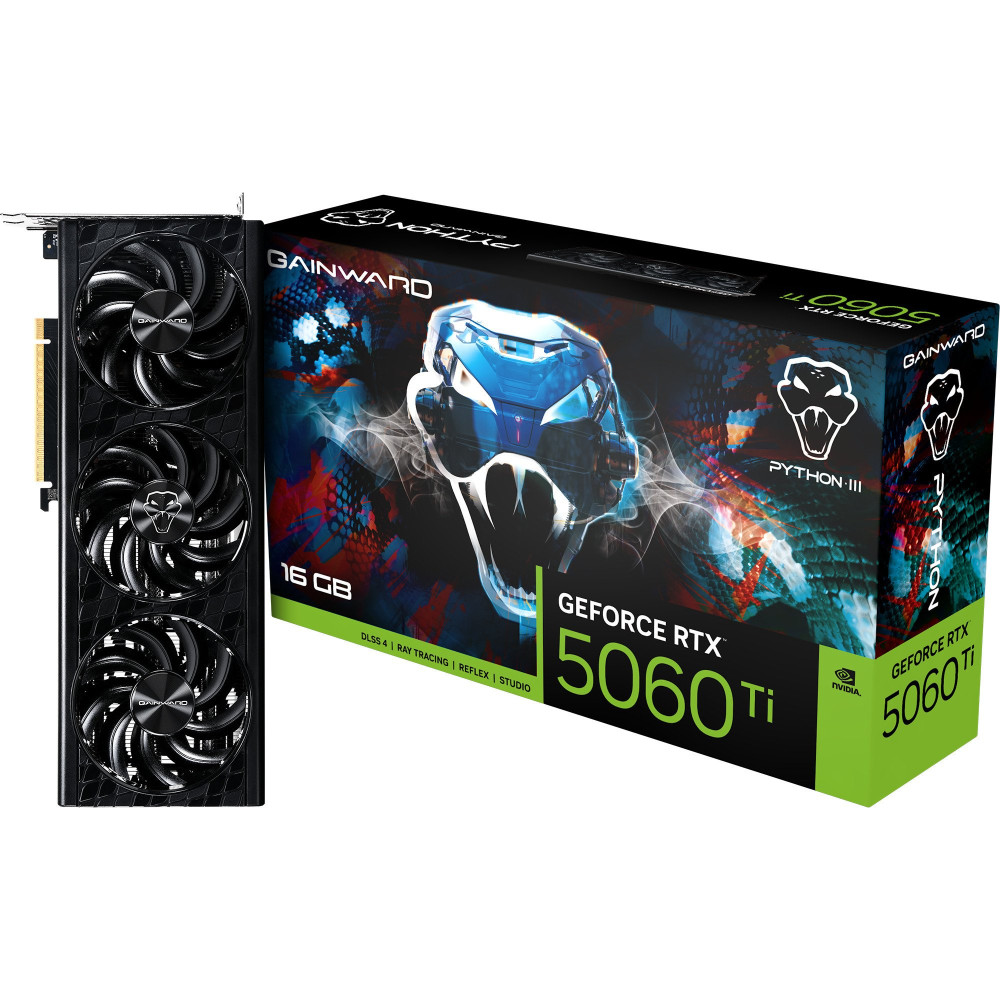 Gainward GeForce RTX 5060 Ti Python III 16GB, Scheda grafica