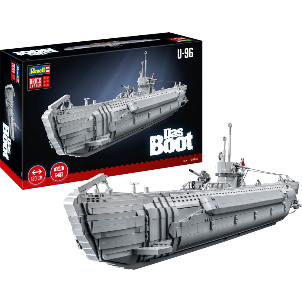 Revell Sottomarino "Das Boot" - Sistema Brick, Giochi di costruzione