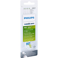 Philips Sonicare HX6064/10 4x testine bianche per spazzolino sonico, Testina