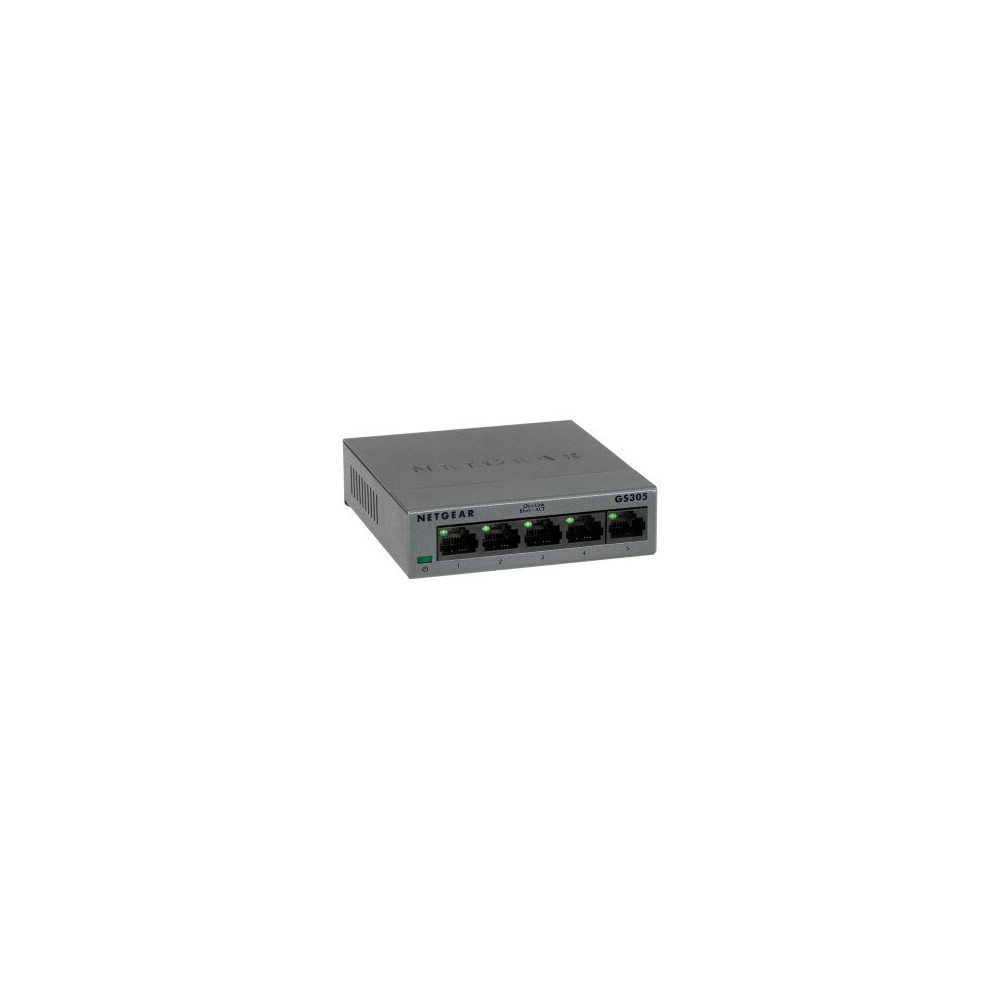 Netgear GS305 - Non gestito - L2 - Gigabit Ethernet (10/100/1000) - Montabile a parete
