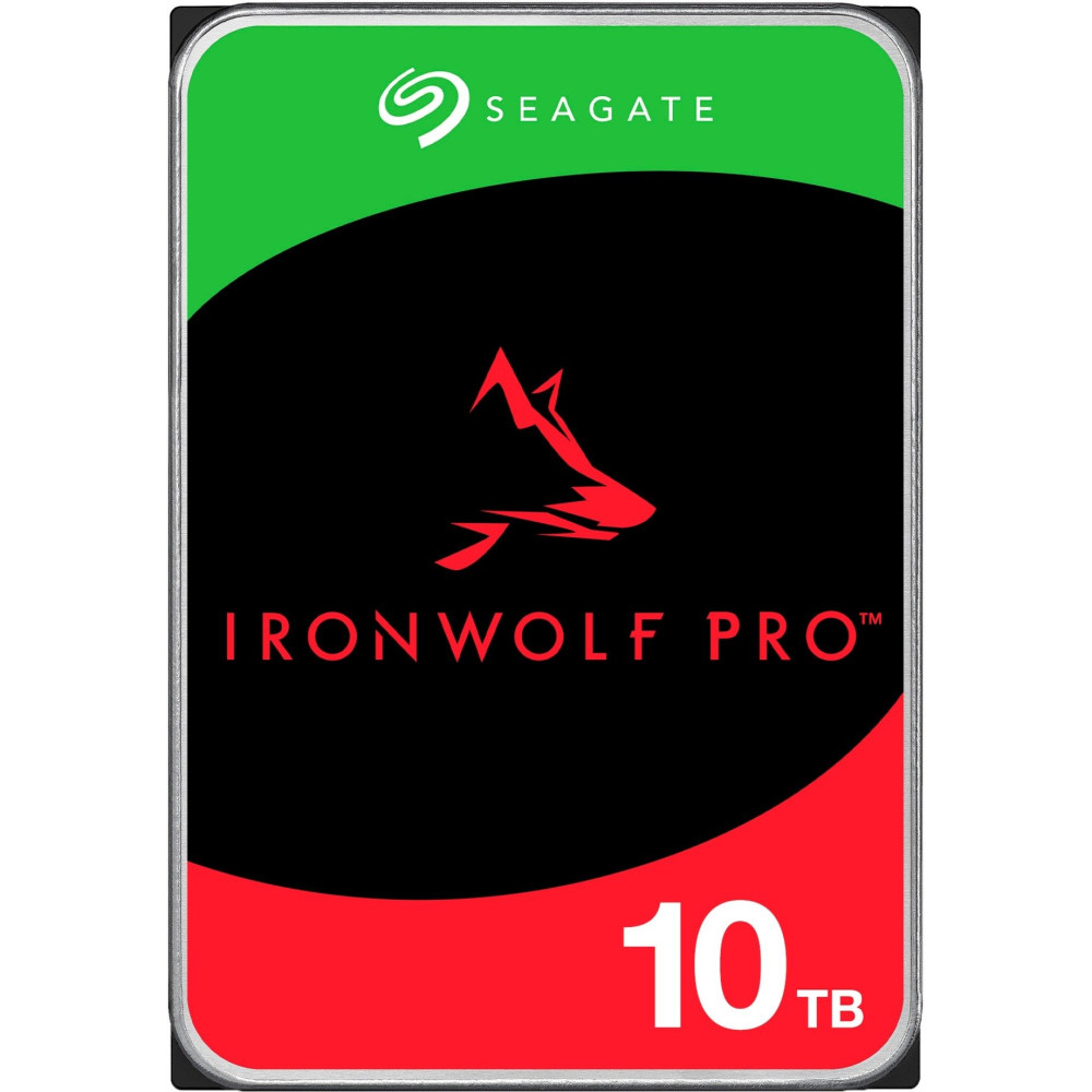 Seagate IronWolf Pro ST10000NT001 disco rigido interno 10 TB 7200 Giri/min 256 MB 3.5" Serial ATA III, Hard-disk