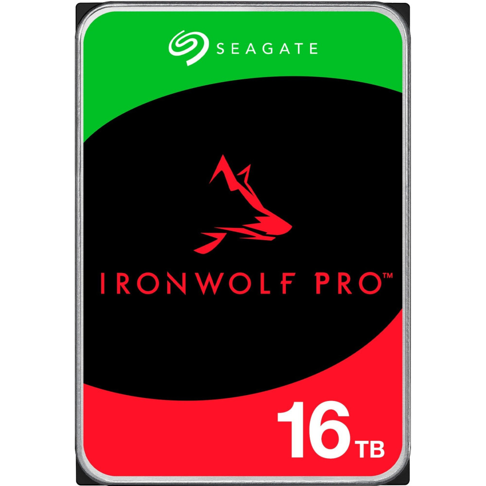 Seagate IronWolf Pro ST16000NT001 disco rigido interno 16 TB 7200 Giri/min 256 MB 3.5" Serial ATA III, Hard-disk