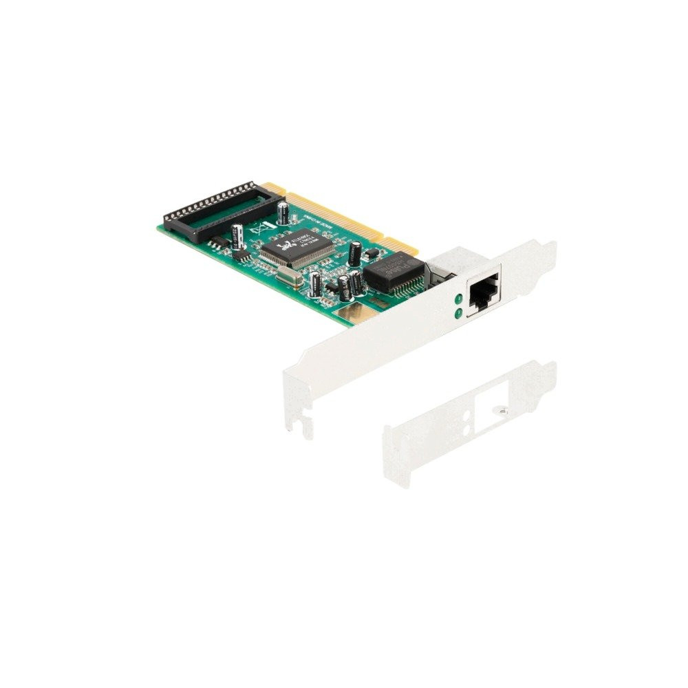 DeLOCK Scheda PCI per 1 x RJ45 Gigabit LAN RTL, Scheda di rete