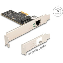 DeLOCK Scheda PCI Express x1 a 1 x RJ45 5 Gigabit LAN RTL8126