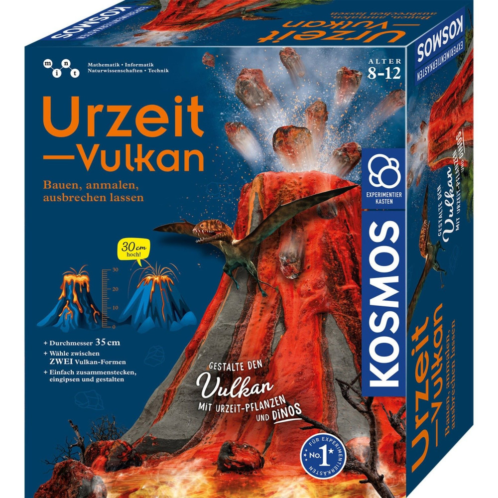 KOSMOS Urzeit-Vulkan Giocattoli e kit di scienza per bambini, Casella di esperimento