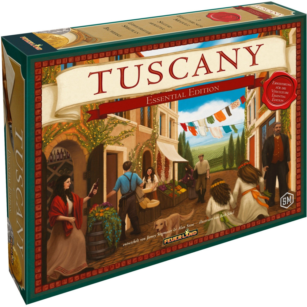 Pegasus Viticulture: Tuscany Essential Edition, Gioco da tavolo
