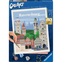 Ravensburger CreArt - Colorful Ravensburg, Vernice
