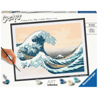 Ravensburger CreArt ART Collection - The Great Wave (Hokusai), Vernice