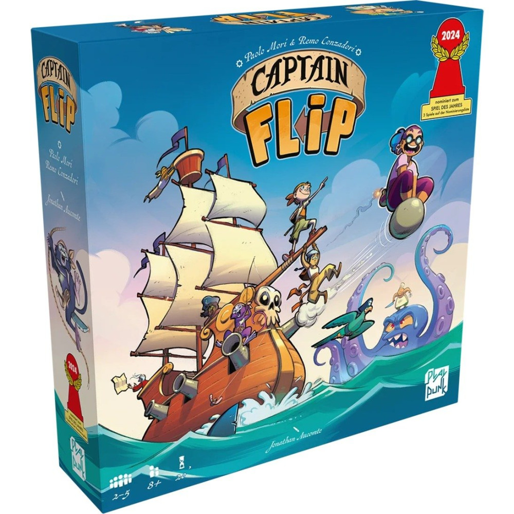 Asmodee Captain Flip, Gioco da tavolo