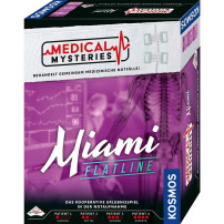 KOSMOS Medical Mysteries - Miami Flatline 60 min Gioco da tavolo Deduzione, Giochi di società
