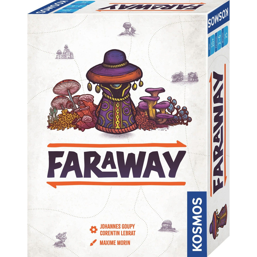 KOSMOS Faraway 25 min Carta da gioco, Gioco da tavolo