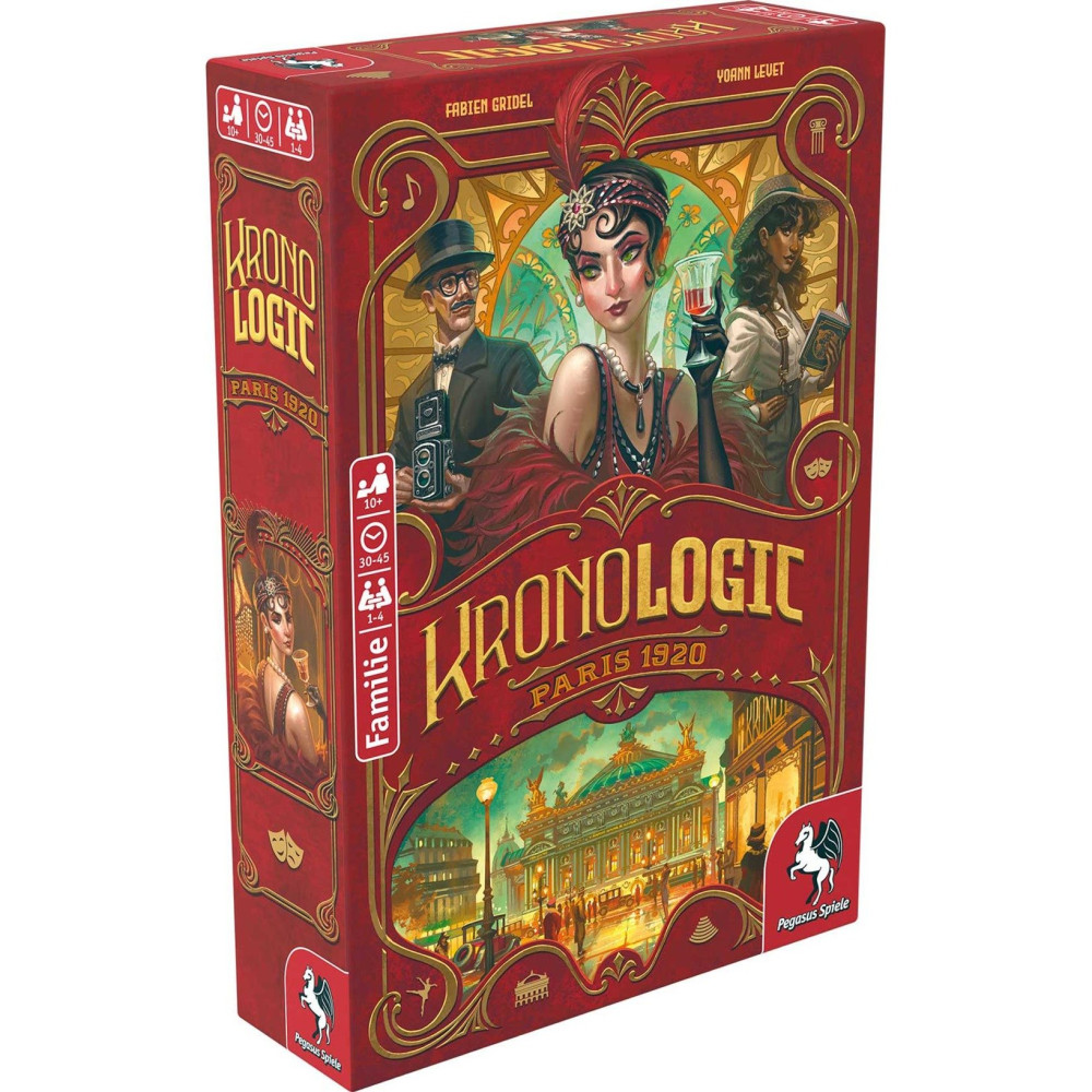 Pegasus Kronologic - Paris 1920, Gioco da tavolo