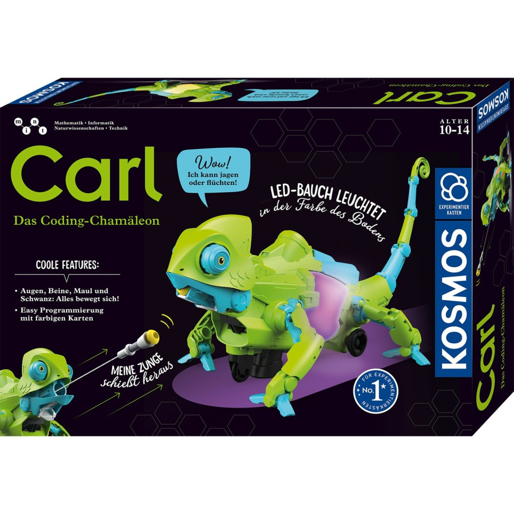 KOSMOS Carl - Il camaleonte del coding, Casella di esperimento