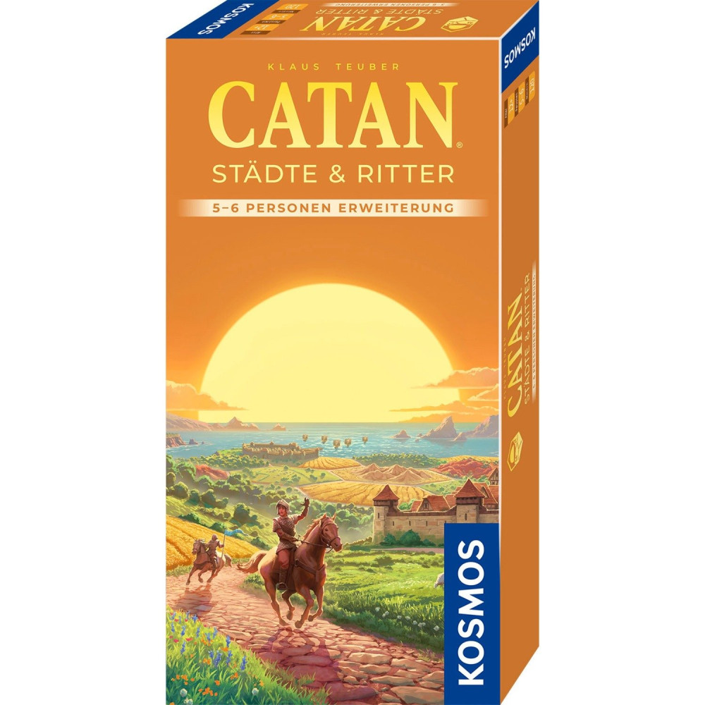 KOSMOS CATAN - Città & Cavalieri Espansione 5-6 Giocatori, Gioco da tavolo