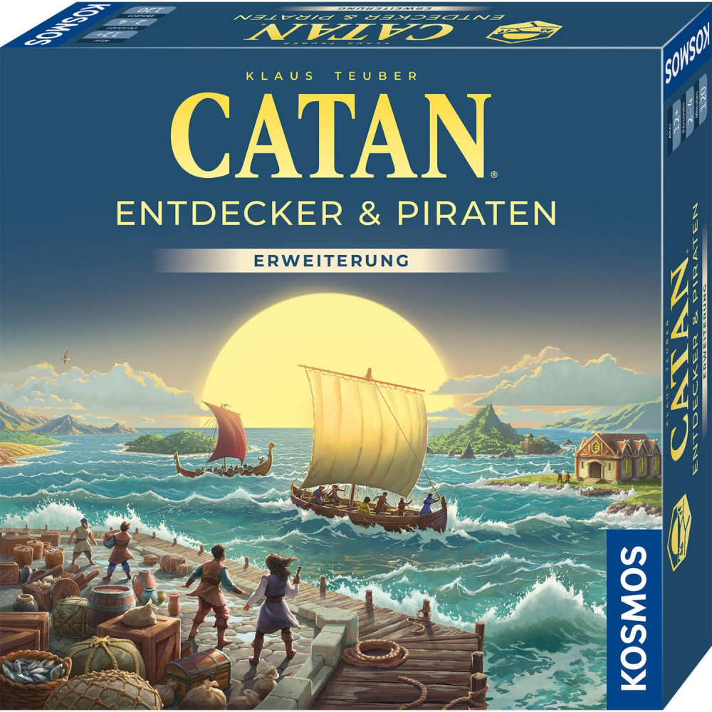 KOSMOS CATAN - Esploratori & Pirati, Gioco da tavolo