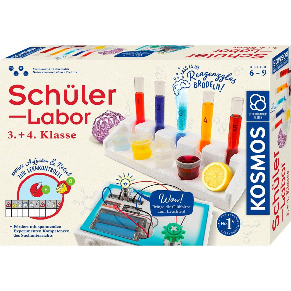 KOSMOS Schülerlabor 3. + 4. Klasse, Casella di esperimento