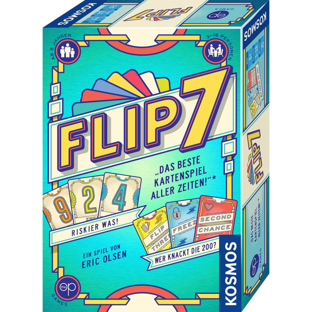 KOSMOS Flip 7, Gioco di carte