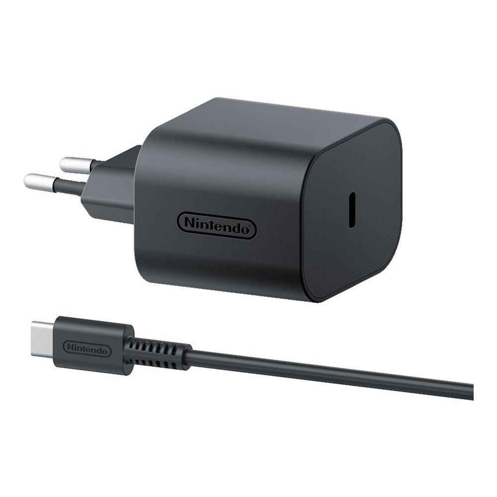 Nintendo 10015096 Caricabatterie per dispositivi mobili Console portatile Nero AC Interno, Alimentazione elettrica