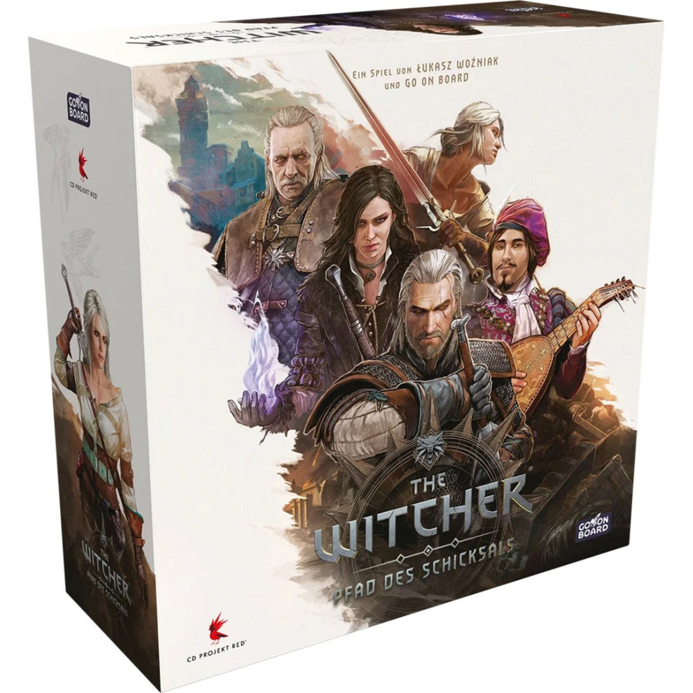 Asmodee The Witcher: Il Sentiero del Destino (Edizione Deluxe), Gioco da tavolo