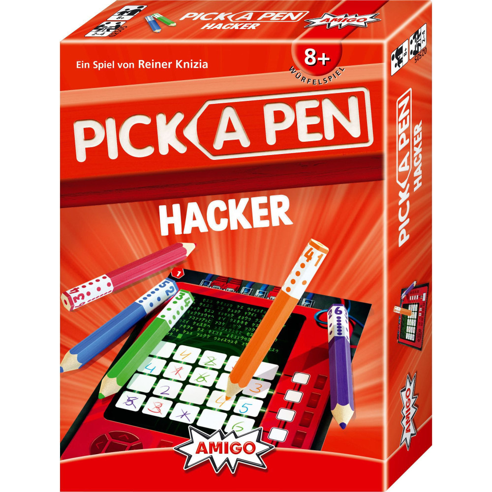 Amigo Pick a Pen: Hacker, Gioco di puzzle