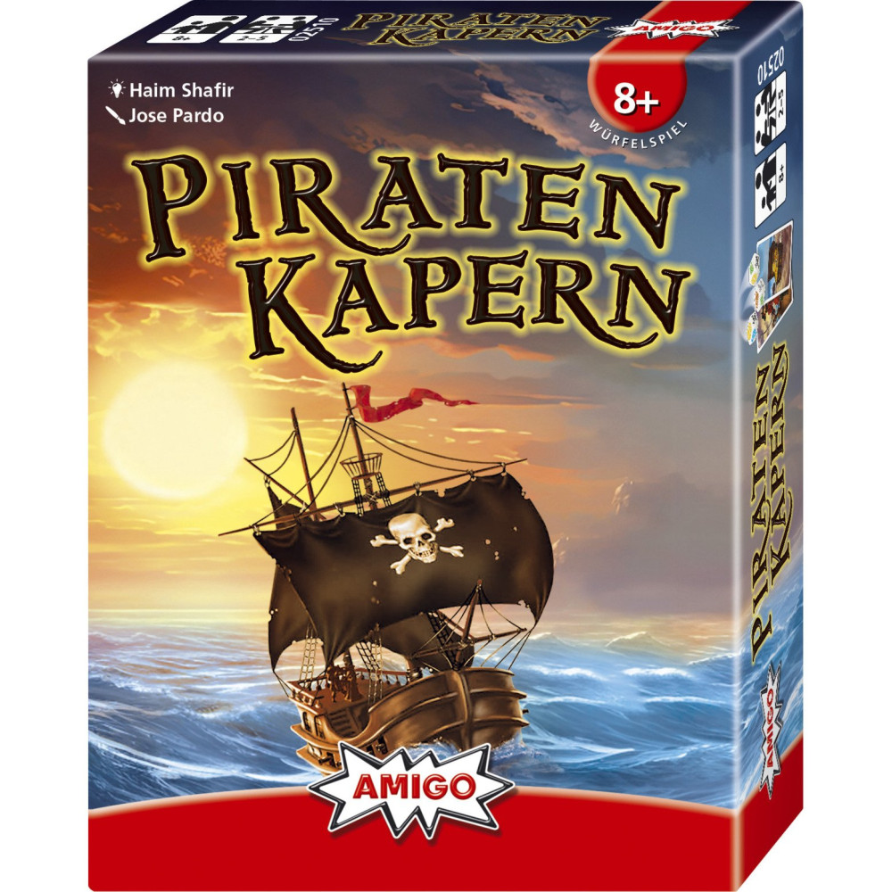 Amigo Capperi Pirata, Gioco di carte