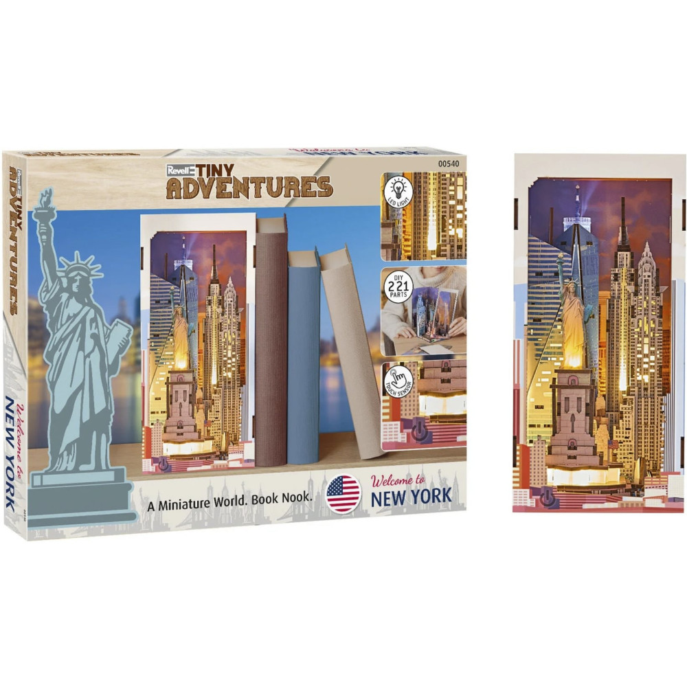 Revell Tiny Adventures - "New York", Bricolage