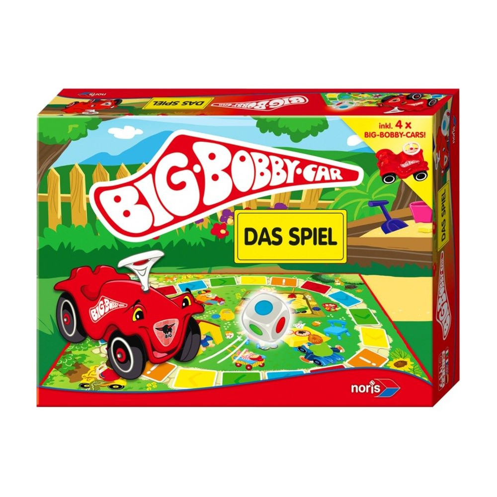 Noris BIG-BOBBY-CAR game Adulti e bambini Gioco da tavolo da corsa