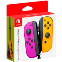 Nintendo Joy-Con Nero, Arancione, Viola Bluetooth Gamepad Analogico/Digitale Nintendo Switch, Controllo del movimento