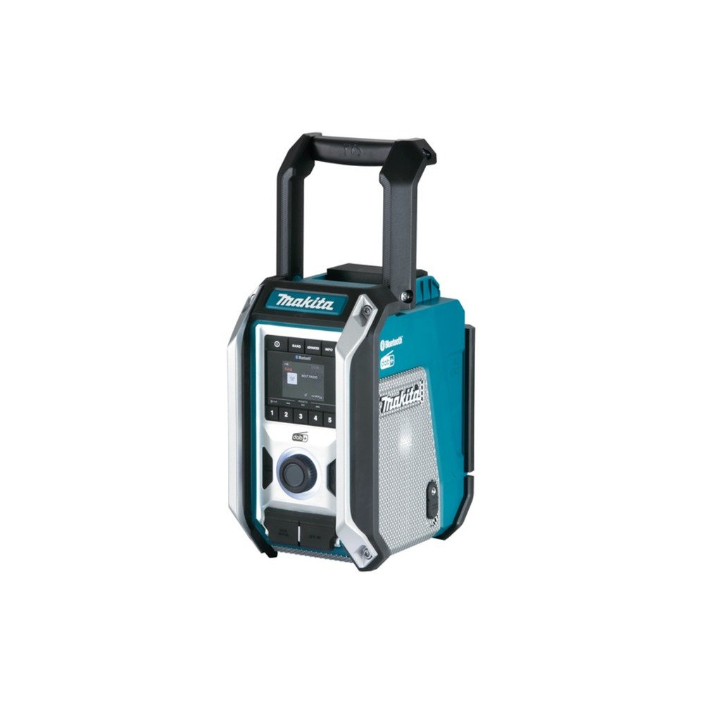 Makita DMR115 radio Cantiere Nero, Blu, Radio sito lavoro