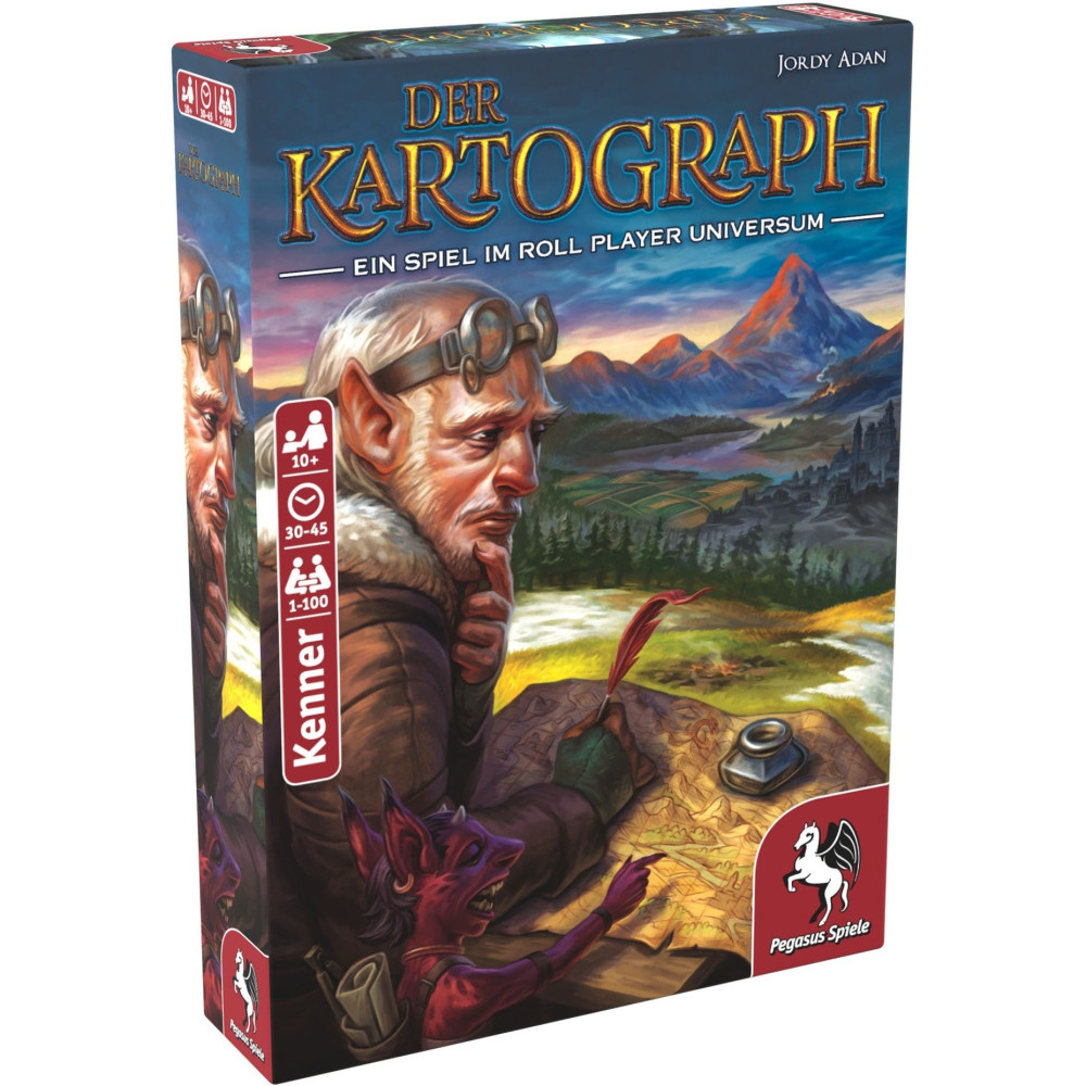Pegasus The cartographer, Giochi di società
