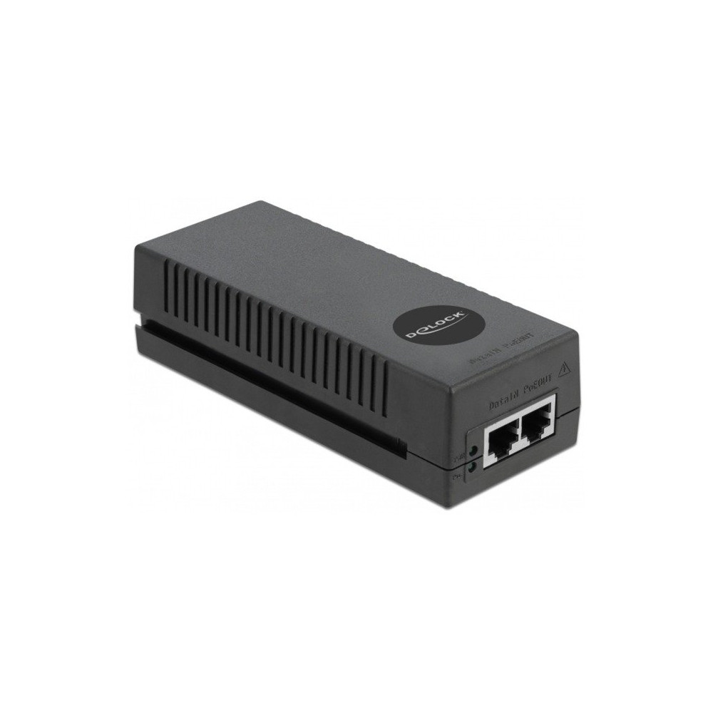DeLOCK 87766 adattatore e invertitore Interno 30 W Nero, Iniettore PoE
