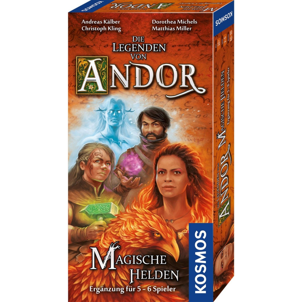 KOSMOS Die Legenden von Andor - Magische Helden Gioco da tavolo Strategia