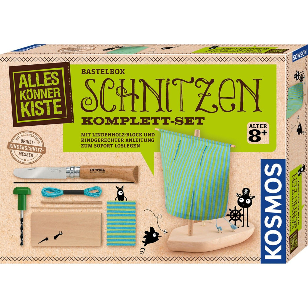 KOSMOS Schnitzen Komplett-Set, Bricolage