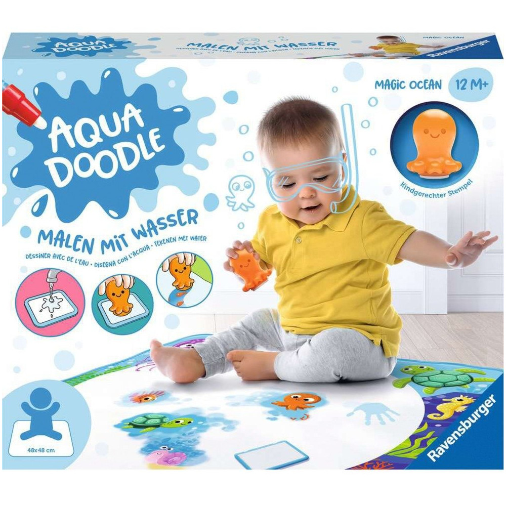 Ravensburger ministeps: Aqua Doodle Magic Ocean, Vernice