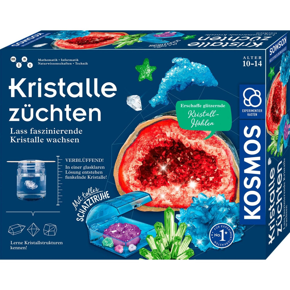 KOSMOS Coltivare cristalli, Casella di esperimento