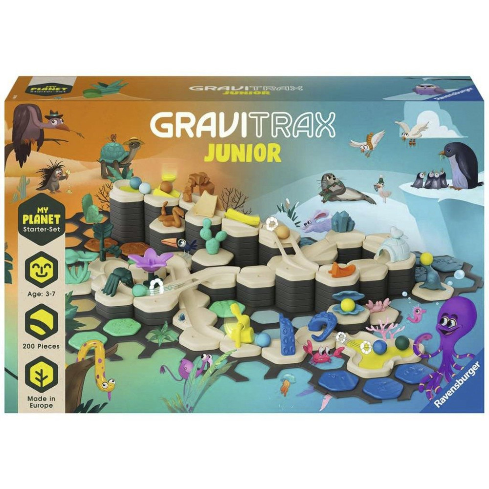 Ravensburger GraviTrax Junior Starter-Set XXL Planet, Ferrovia