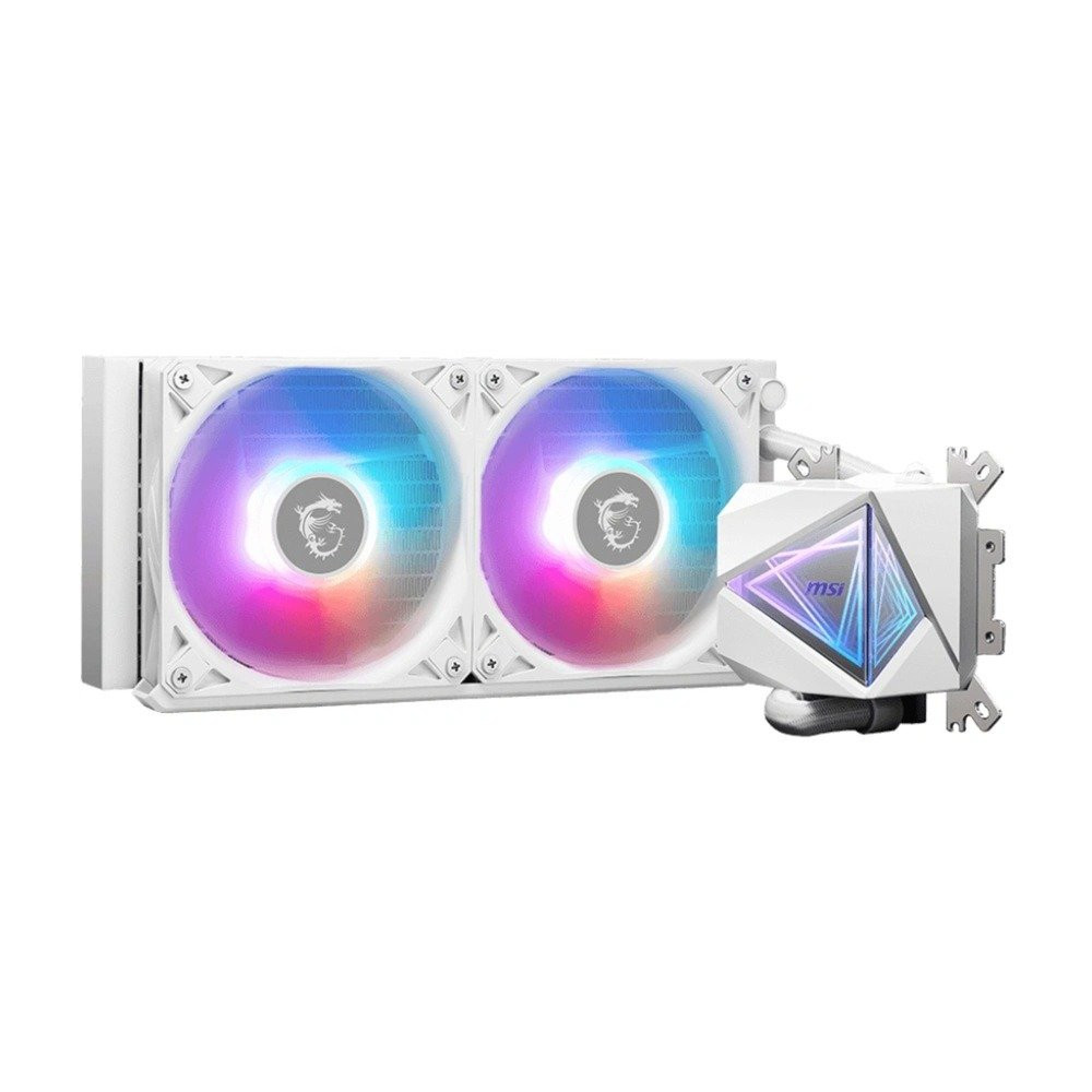 MSI MAG Coreliquid I240 Processore Kit di raffreddamento a liquido 12 cm Bianco 1 pz, Raffreddamento ad acqua