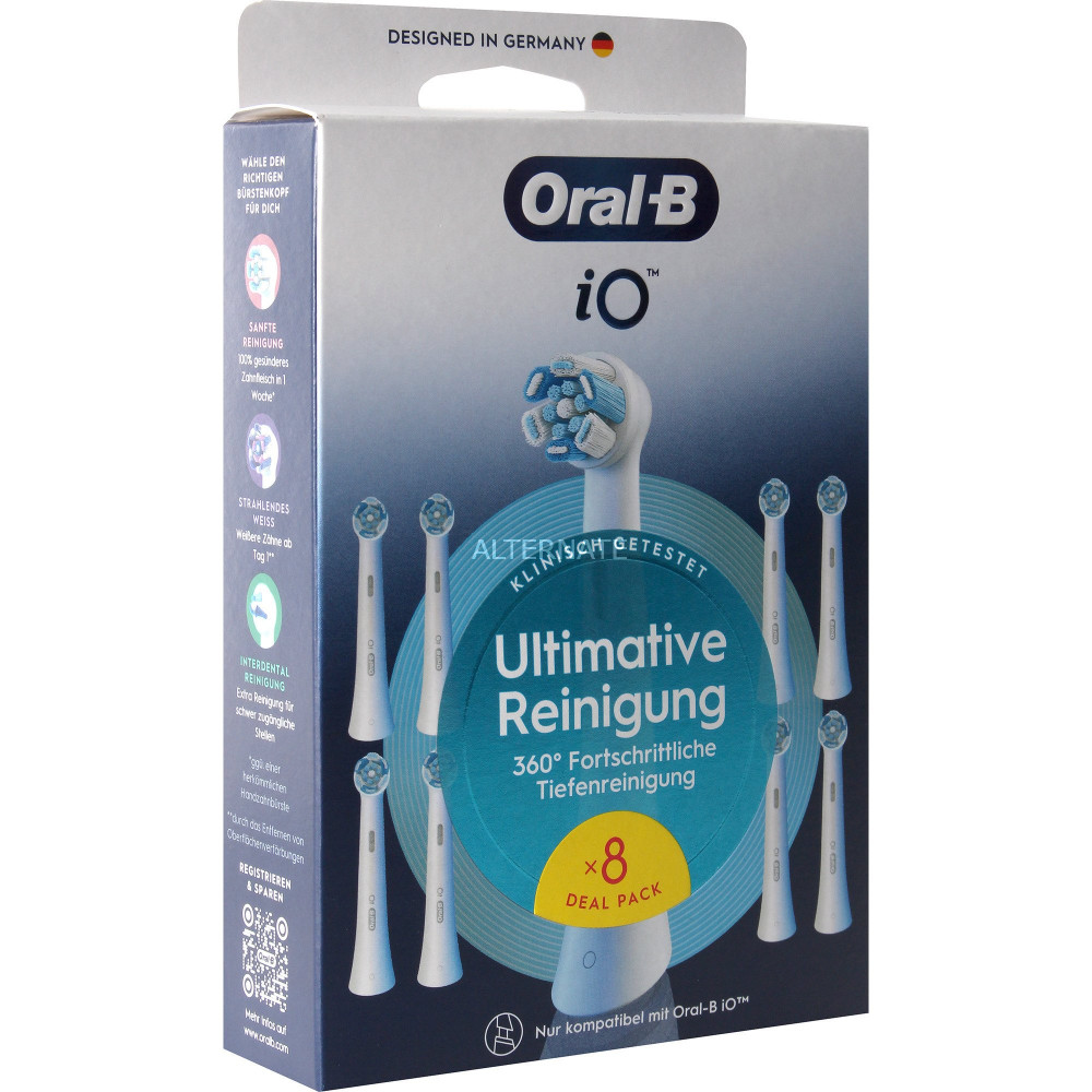 Braun Oral-B iO Ultimative Reinigung 8er, Testina