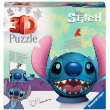 Ravensburger Palla puzzle 3D Stitch con orecchie