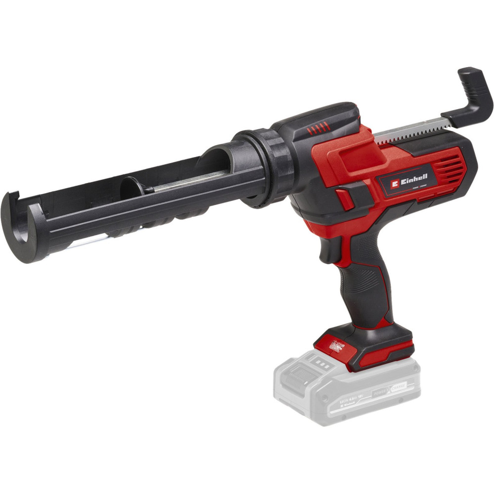 EINHELL Power X-Change pistola per cartucce a batteria TE-SG 18/10 Li - Solo, 18 Volt, Pistola per silicone