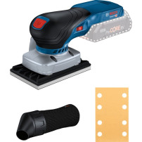Bosch GSS 18V-13 PROFESSIONAL Levigatrice orbitale casuale 1000 Giri/min 2000 OPM Nero, Blu, Rosso