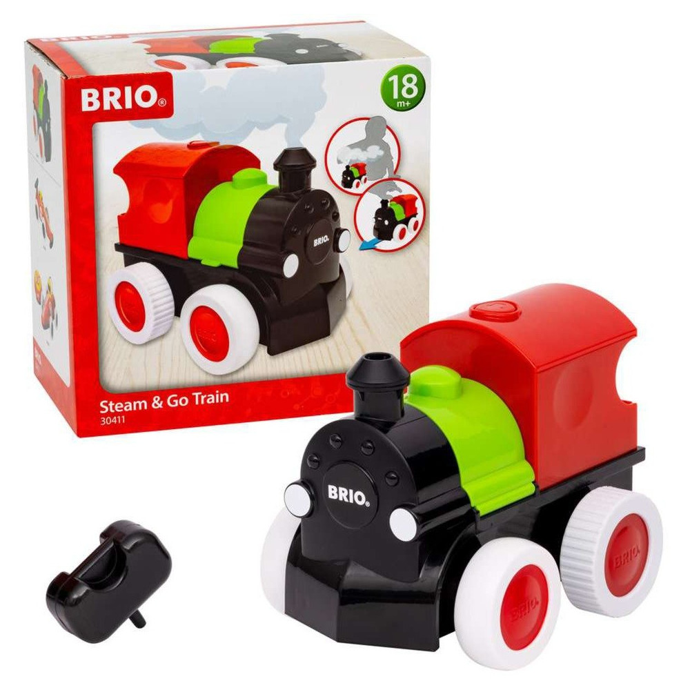 BRIO Treno Push & Go a vapore,  veicolo da gioco