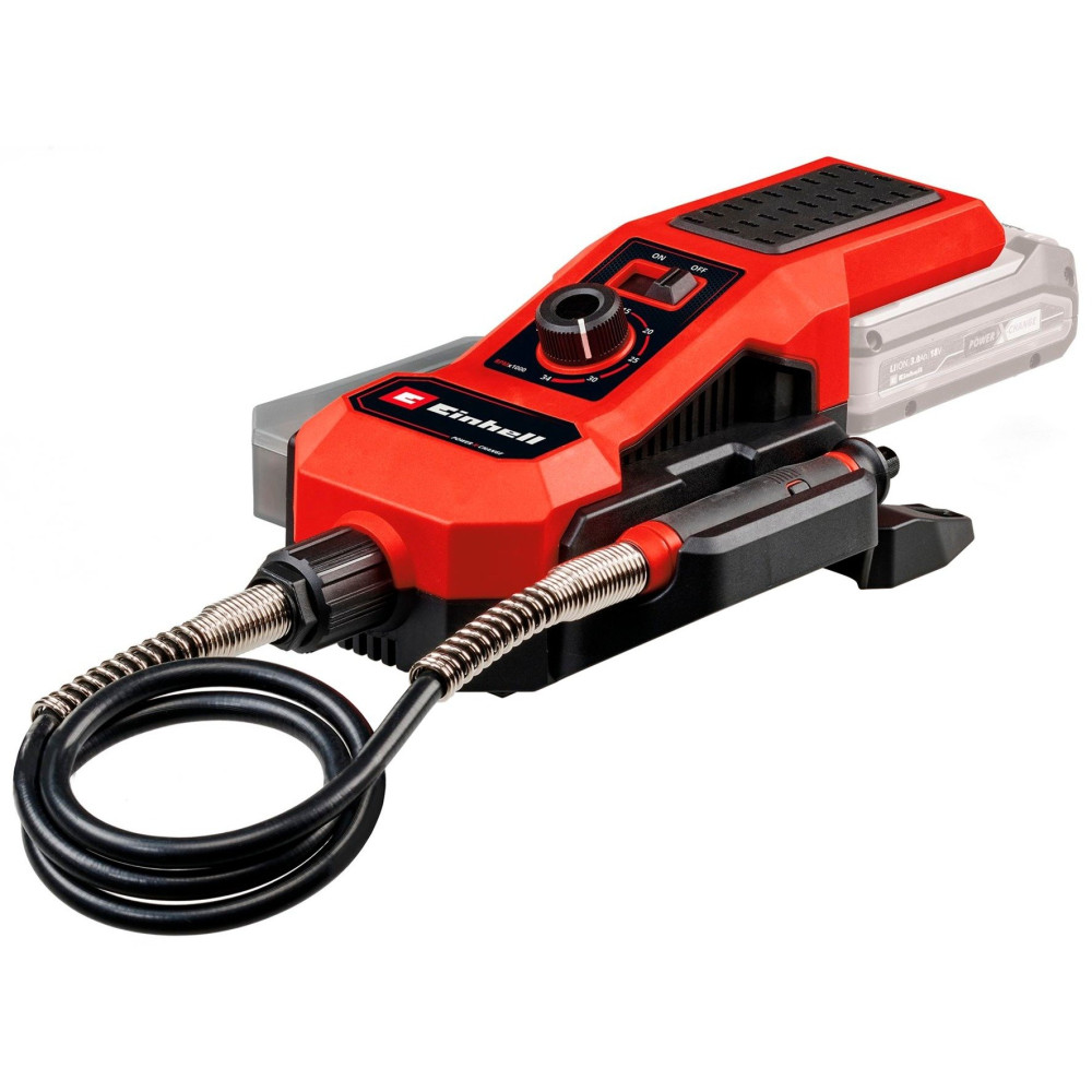 EINHELL Power X-Change utensile a batteria per levigatura / incisione TE-MT 18/34 Li-Solo, 18Volt, Smerigliatrice diritta