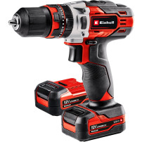 EINHELL Avvitatore a percussione a batteria TE-CD 12/1 Li-i, 12 Volt, Cordless