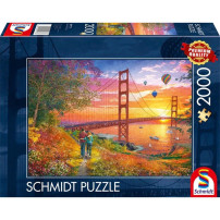 Schmidt Spiele Passeggiata verso il Golden Gate Bridge, Puzzle