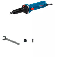 Bosch GGS 30 LS Geradeschleifer Levigatrice piatta 33000 Giri/min Nero, Blu 750 W, Smerigliatrice diritta